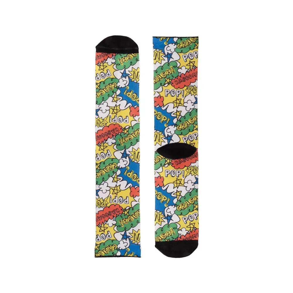Calcetines-Crash-Softee-Diseno-Comic-Multicolor Calcetines-Crash-Softee-Diseno-Comic-Multicolor